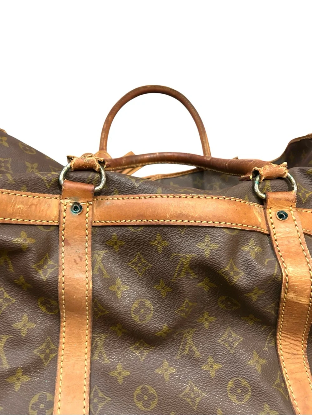 Louis Vuitton Sac Chasseur 55 LV Monogram Canvas Vintage Travel Bag Luggage Tote - Picture 5 of 13